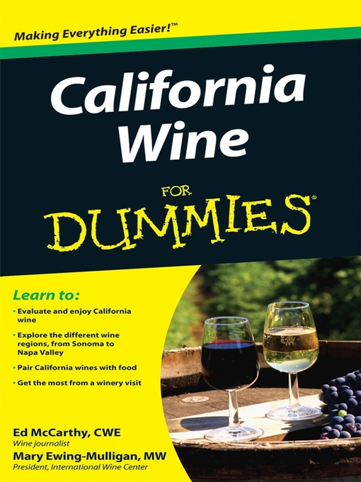 Title details for California Wine For Dummies by Ed McCarthy - Available